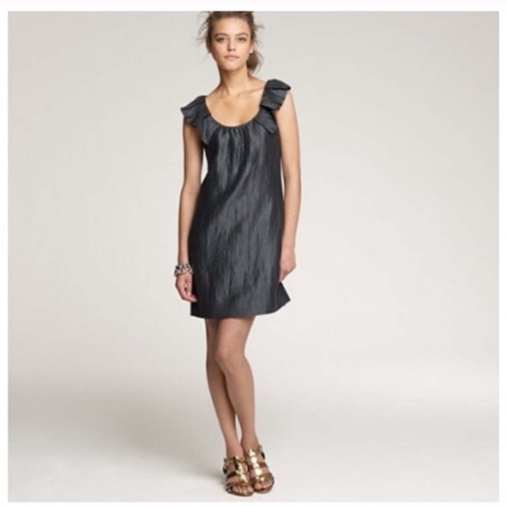 J. Crew Rumpled Meron Dress